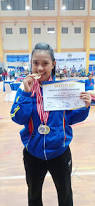 Bripda Sindhytyas, Anggota Polwan Cantik Peraih Emas Kejuaran Karate Nasional