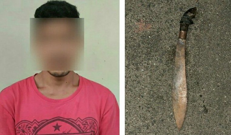 Polres Minahasa Utara Berhasil Tangkap Terduga Pelaku Perkelahian Menggunakan Senjata Tajam