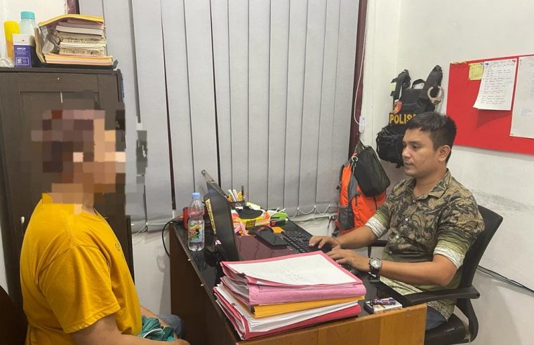 Sat Reksrim Polresta Gorontalo Kota Tangkap AM Alias Adit (48) Pelaku Sodomi Terhadap Anak