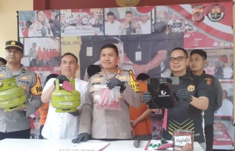 Polisi Kembangkan Kasus Agen GasTerlibat Dalam Pengoplosan Elpiji Subsidi di Sukabumi