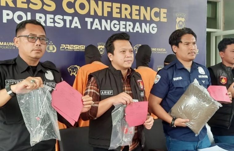 Polisi Berhasil Menangkap Sindikat Perampok Minimarket di Tangerang Banten