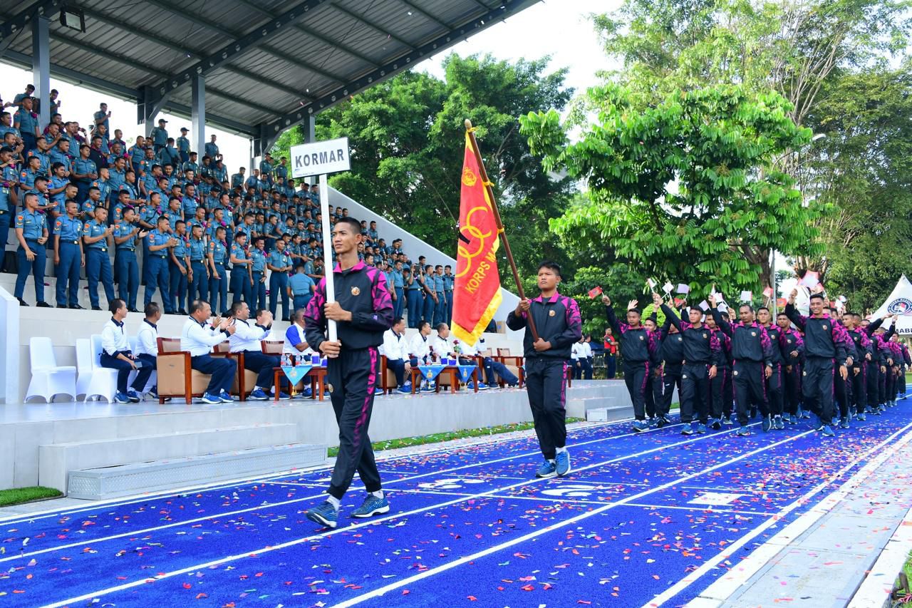 AMANAT KASAL : PEKAN OLAHRAGA EBAGAI WADAH PRAJURIT JALASENA UNTUK MENUNJUKKAN KEMAMPUAN & BAKAT DI BIDANG OLAHRAGA