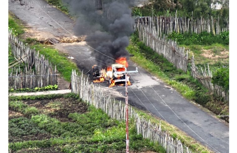 KKB Pimpinan Undius Kogoya Kembali Berulah: Bakar 1 Mobil dan Tembak Mati Sopir Di Paniai