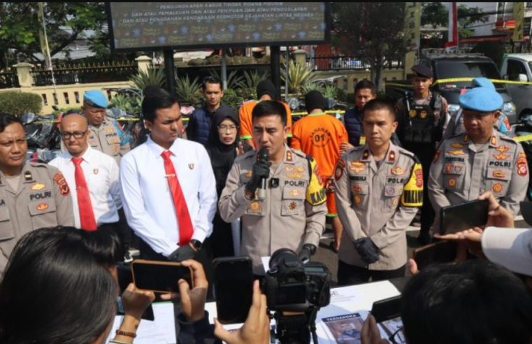 Sat Reskrim Polres Cianjur Jawa Barat Bekuk Dua Pelaku Penggelapan Kendaraan Jaringan Internasional