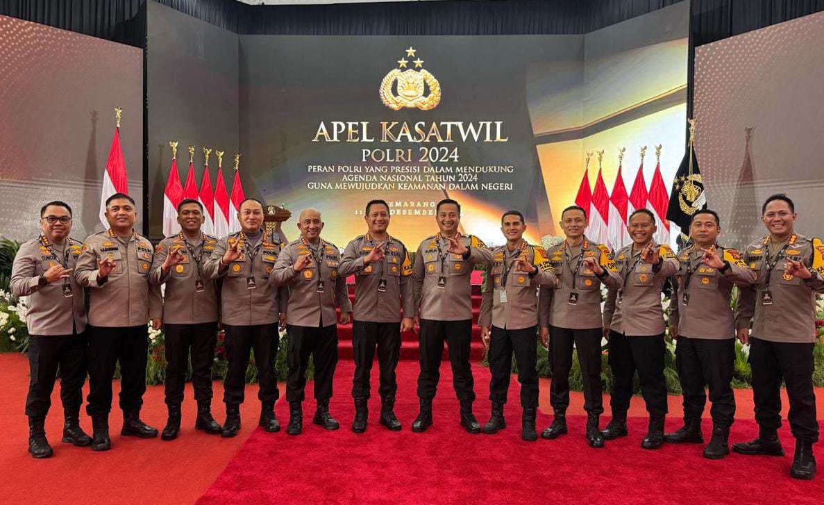 Apel Kasatwil Polri 2024 Dihadiri Kapolda Kalimantan Timur Beserta Jajaran Kapolres/Ta & Kapoltabes Polda Kaltim