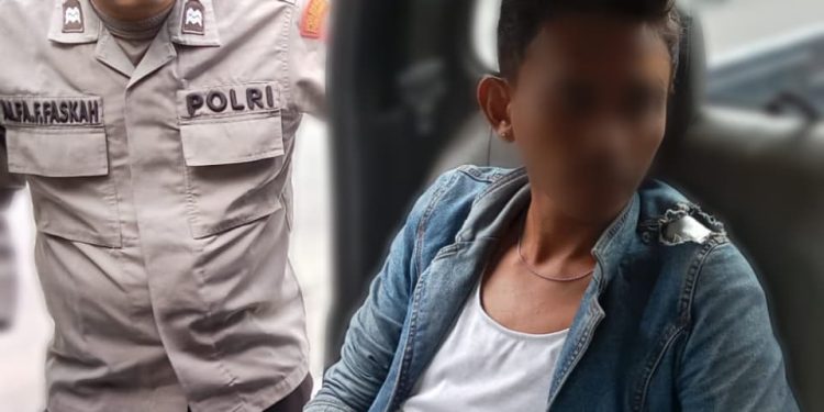 Respon Cepat ! Polsek Pontianak Selatan Amankan Terduga Pelaku Premanisme di Indomaret Jln. Ahmad Yani