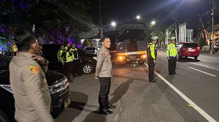 Antisipasi Balap Liar & Perang Sarung, Kapolresta Banyuwangi Pimpin Langsung Patroli Skala Besar