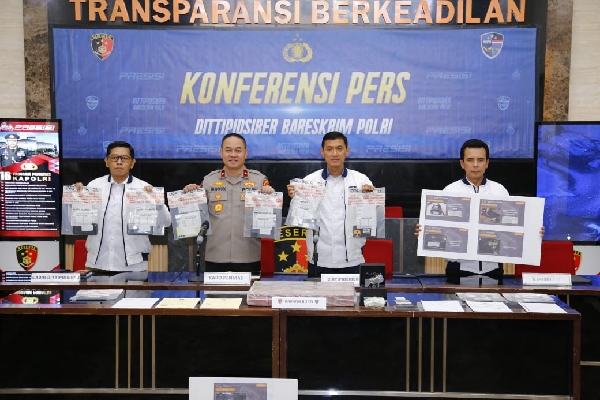 Bareskrim Polri Ungkap Kasus Penipuan Trading Saham dan Kripto, Kerugian Capai Rp105 Milia