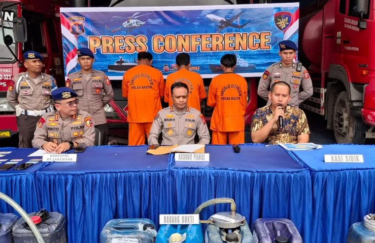 Korpolairud Baharkam Polri Ungkap Kasus Penyelundupan BBM Bersubsidi di Perairan Balikpapan Kaltim