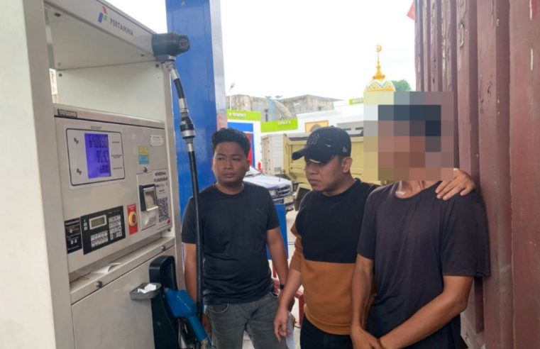Polisi Berhasil Bongkar Praktik Curang Sopir Truk Yang Gunakan Banyak Barccode BBM Bersubsidi di Kota Jambi
