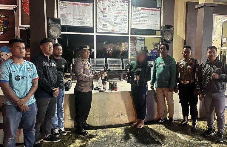 Polres Ternate Bongkar Peredaran Miras, Seorang Wanita Inisial DS (46) Diamankan