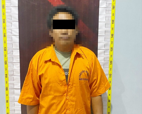 Tekab 308 Presisi Polres Tulang Bawang Tangkap MU (39) Pelaku Pemerasan Atau Premanisme Dalam Waktu 2 Jam