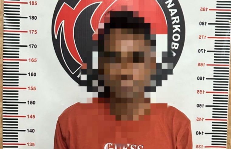 MU (37) Pengedar Sabu-sabu Ditangkap, Polres Berau Sita 1,2 Kg Sabu