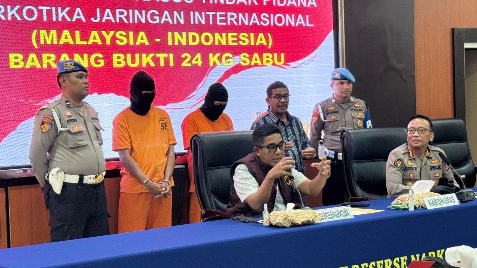Kembali Polda Sulteng Ungkap 24 Kilogram Sabu-sabu Jaringan Internasional, Kantongi Identitas Bandar Narkoba