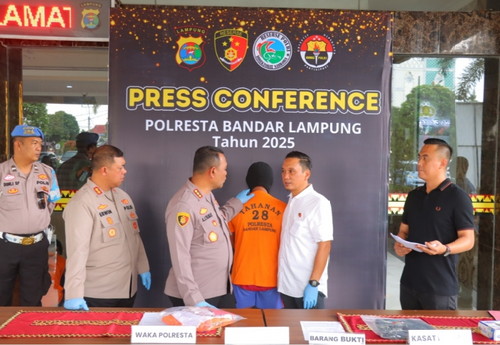 Pelajar Inisial MFI (15) di Bandar Lampung Ditangkap Usai Setubuhi Adik Kelas