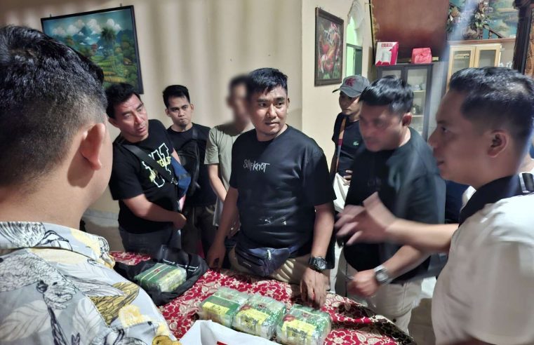 Tim Resnarkoba Polda Sulteng Berhasil Gagalkan Pengedaran 4.4 Kg. Narkotika di Sulteng