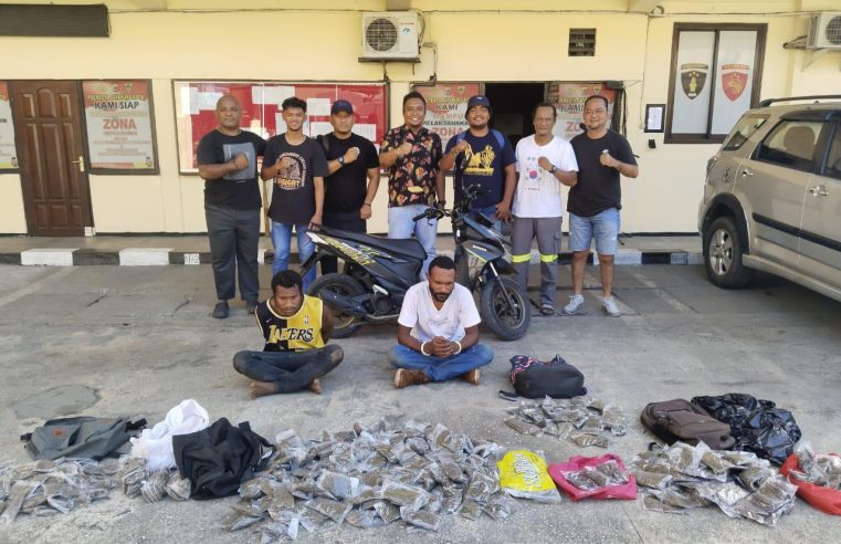 Jaringan Narkoba di Papua Terbongkar, Enam Orang Tersangka Ditangkap
