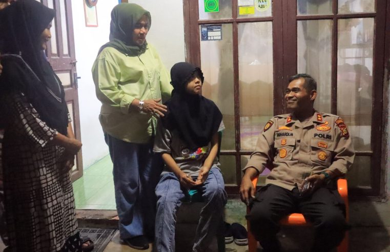 Polres Kampar Angkat Valery Wahid Korban KDRT Viral Jadi Anak Angkat