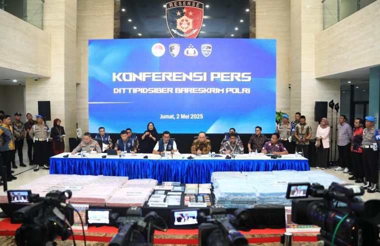 Jaringan Judi Online Bertaraf Internasional Dibongkar, Polisi Amankan Rp.75 Miliar Blokir 5.885 Rekening