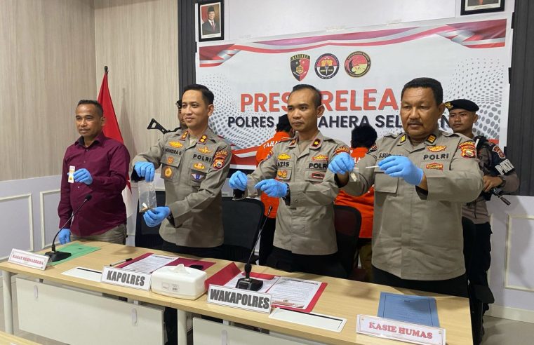 Lagi ! Polres Halsel Tangkap 2 Orang Pengedar Narkoba Golongan Satu