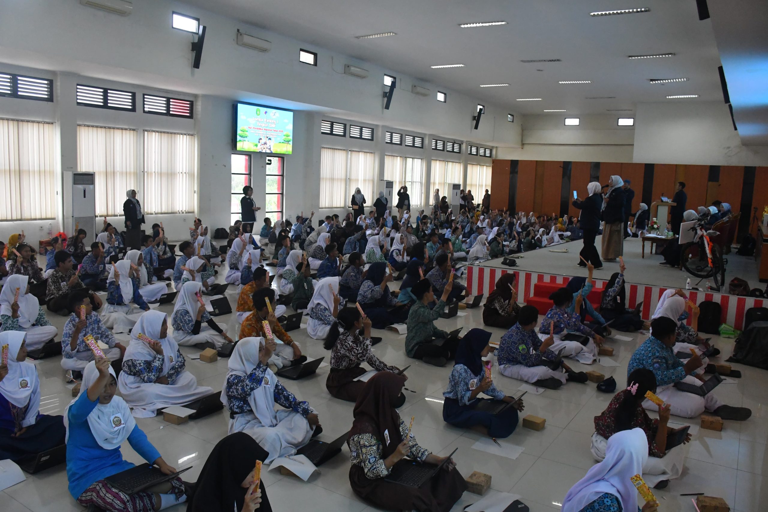 Hari Kedua Antusiasme Pelajar Kabupaten Kukar Meriahkan Lomba Ranking 1 Hardiknas 2025