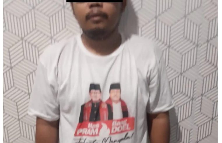 Polres Jakpus Tangkap AP (32) Saat Lakukan Pungli di Pasar Jiung