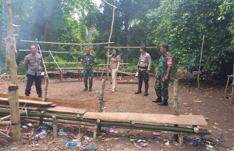 Lokasi Judi Sabung Ayam di Desa Koha Dibongkar, Aparat Gabungan Tindak Tegas Aktivitas Ilegal