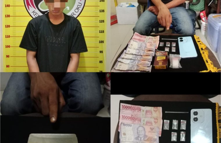 Kembali, Pengedar Narkoba Yang Resahkan Warga Diamankan Sat Narkoba Polres Oku