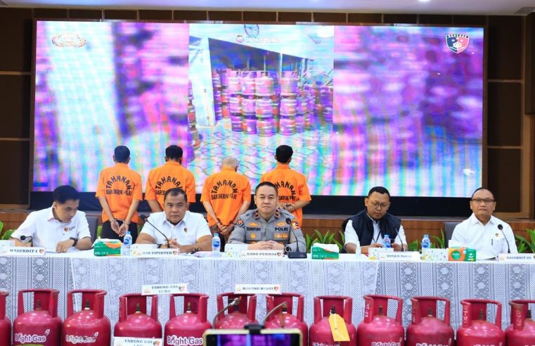 Tim Bareskrim Polri Gagalkan Bisnis Ilegal Gas Subsidi Bernilai Miliaran di Wilayah Jawa Tengah & Jawa Barat