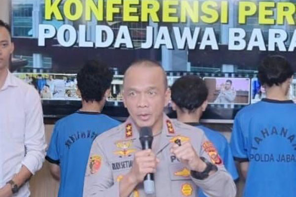Polda Jawa Barat Bekuk 504 Preman Dalam Operasi Pekat Lodaya 2025