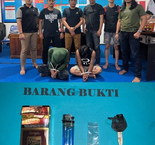 Tim Satresnarkoba Polres Majene Ciduk Pengedar & Pengguna Sabu-sabu di Dua Lokasi Berbeda