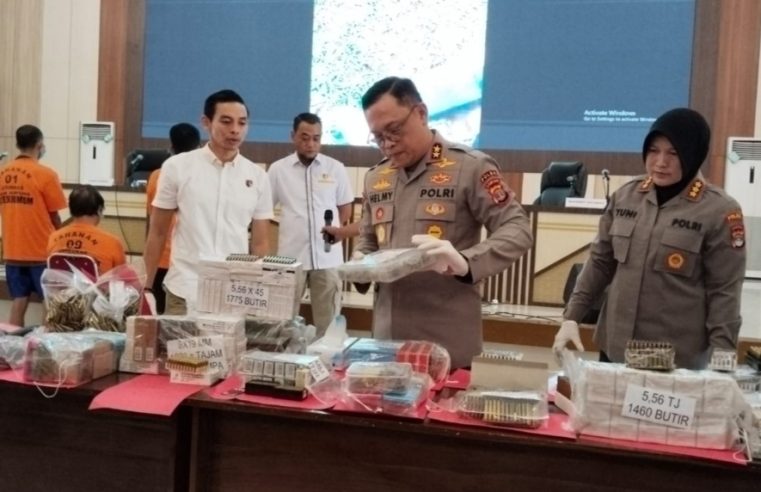 Polisi Gerebek Gudang Senpi Rakitan di Lampung, 3 Orang Pelaku Ditangkap