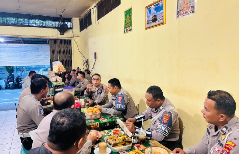 Warung Jadi Wadah Brainstorming, Kasat Lantas Balikpapan Bangun Semangat Personel