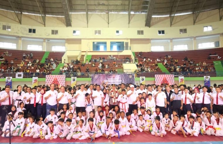 Kapolda Babel Irjen Pol Hendro Pandowo Buka Kejuaraan Taekwondo Bhayangkara Presisi Piala Kapolda Cup