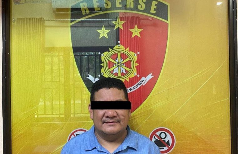 Subdit III Jatanras Polda Kepri Tangkap MG Dansatgas Ormas Terkait Kasus Penggelapan Puluhan Kontainer