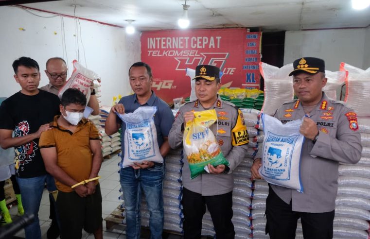 Polda Riau Tetapkan Distributor Pengoplos 9 Ton Beras Reject Inisial R Jadi Tersangka