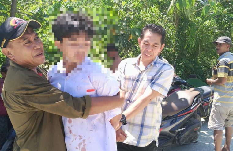 Personil Polsek Baras Gerak Cepat Tangkap Siswa SMK Penikam Guru