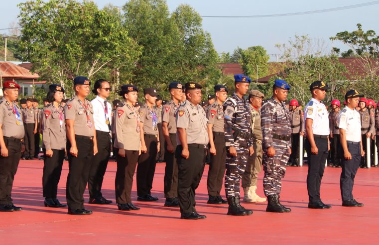 Kapolda Kaltara Berikan Penghargaan kepada Personel Polda Kaltara, TNI, dan Instansi Pemerintah