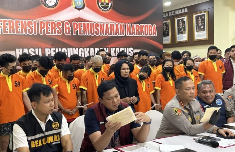 Polda Kepri Gagalkan Pengiriman 5,7 KG MDMB-4en-Pinaca Dari Malaysia