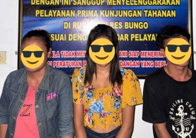 Personil Polsek Pelepat Ilir Amankan 3 Terduga Penyalahguna Narkoba