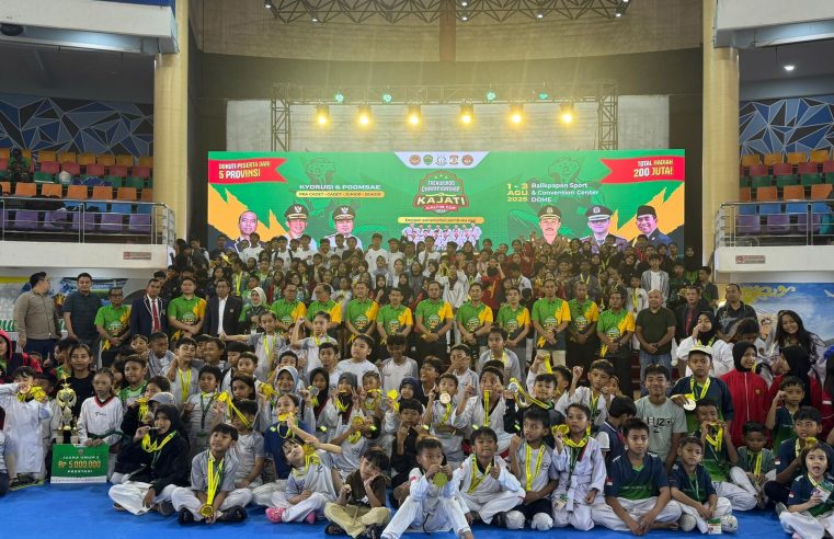 Kejuaraan Taekwondo Championship Kajati Kaltim Cup Tahun 2025 Berakhir Dengan Sukses