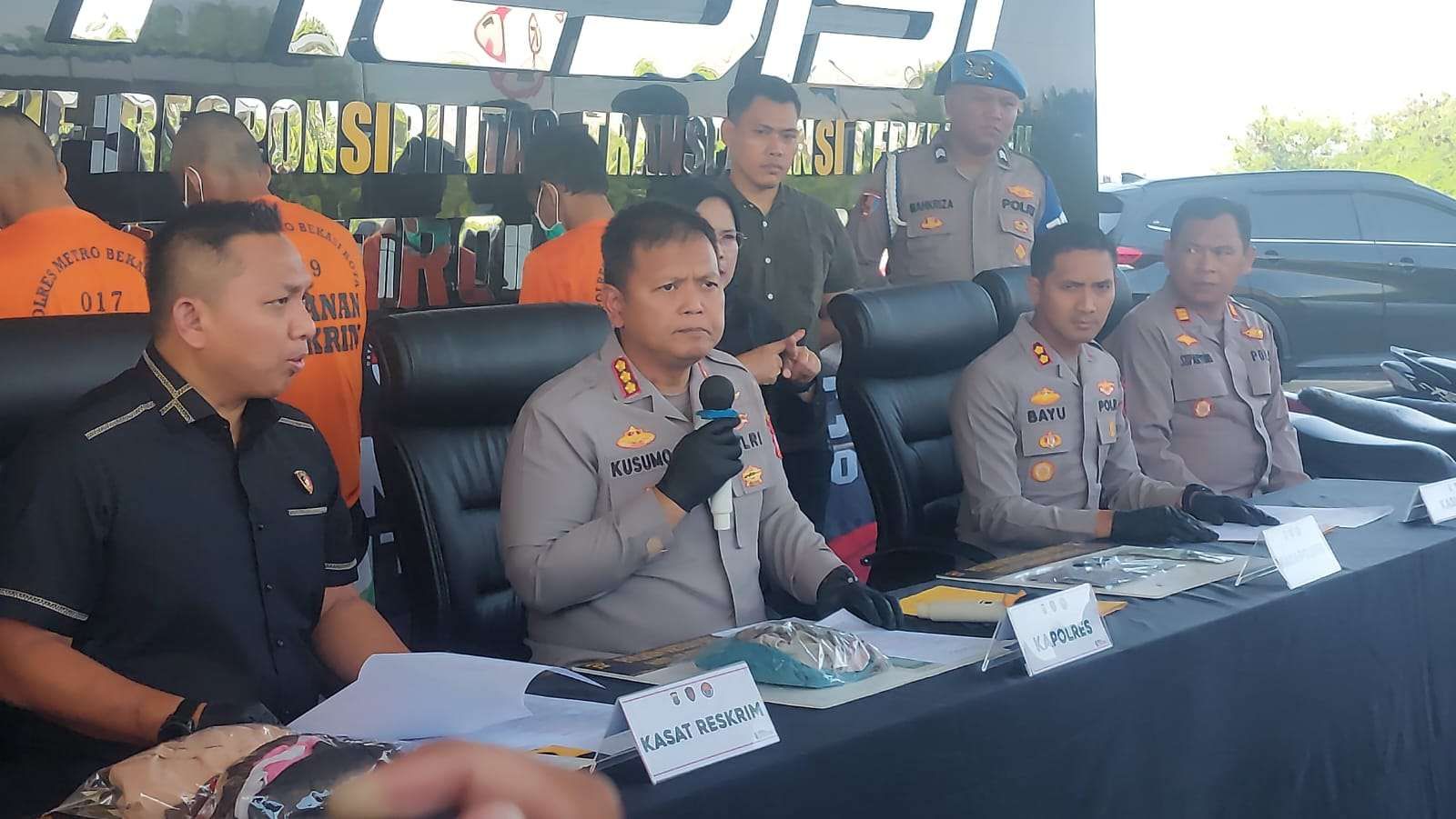 Residivis Pencurian Kendaraan Bermotor Ditangkap Polisi di Bekasi