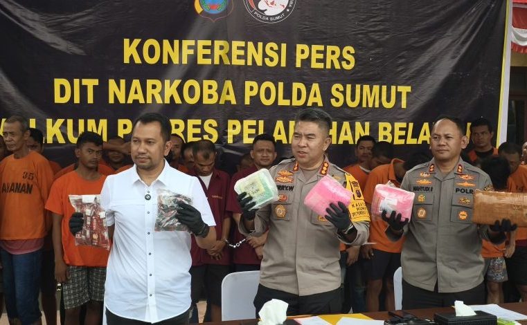 Polda Sumut Gencar Berantas Narkoba, 225.500 Jiwa Selamat dari Ancaman Narkotika