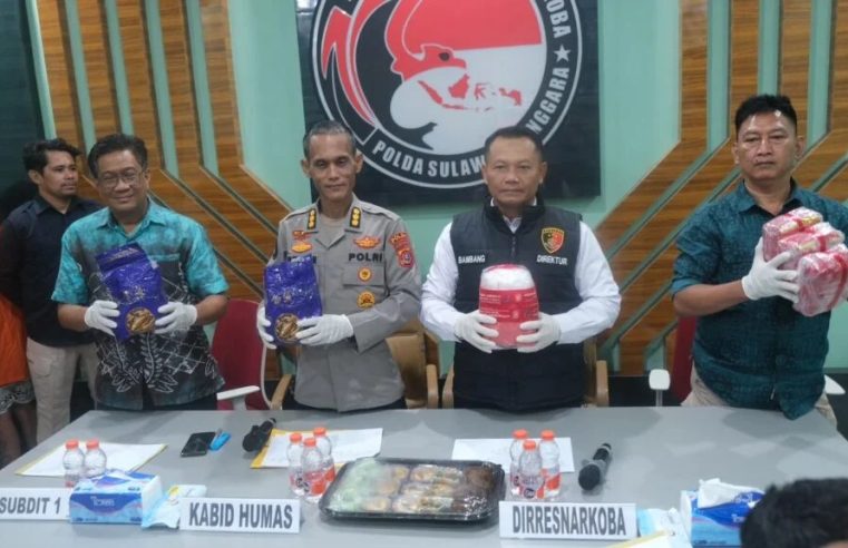 Polisi Bongkar Peredaran 6.8 Kg Sabu-sabu di Sultra