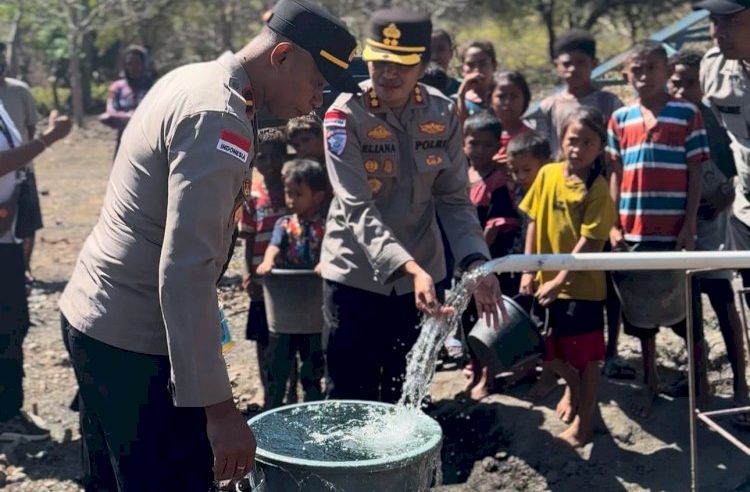 Kapolda NTT Berikan Solusi Nyata untuk Krisis Air di Desa Nifuboke