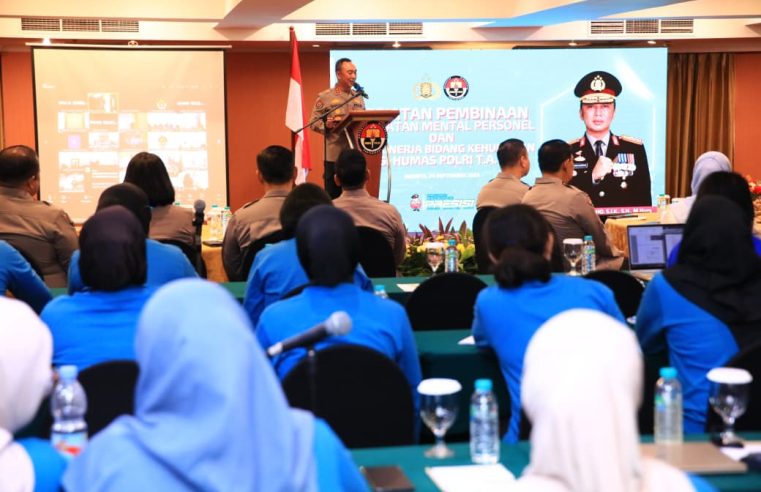 Gelar Anev Divisi Humas Polri Fokus pada Kesehatan Mental dan Evaluasi Kinerja