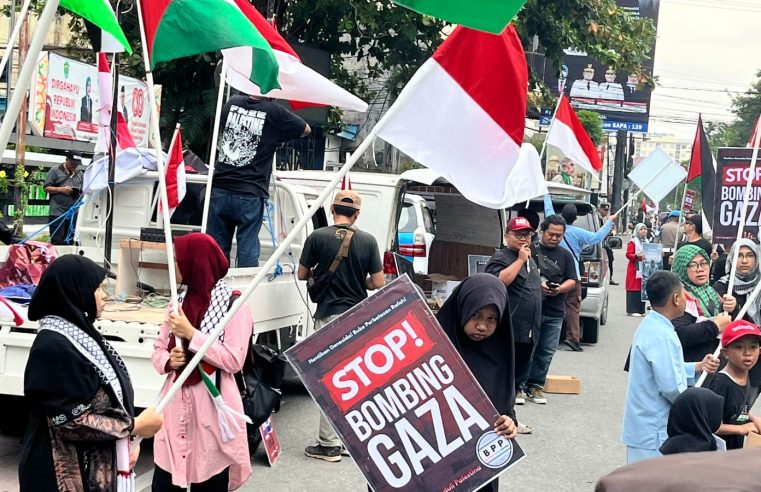 Aksi Solidaritas untuk Palestina: Komunitas Balikpapan Peduli Palestina Gelar Aksi dan Penggalangan Dana