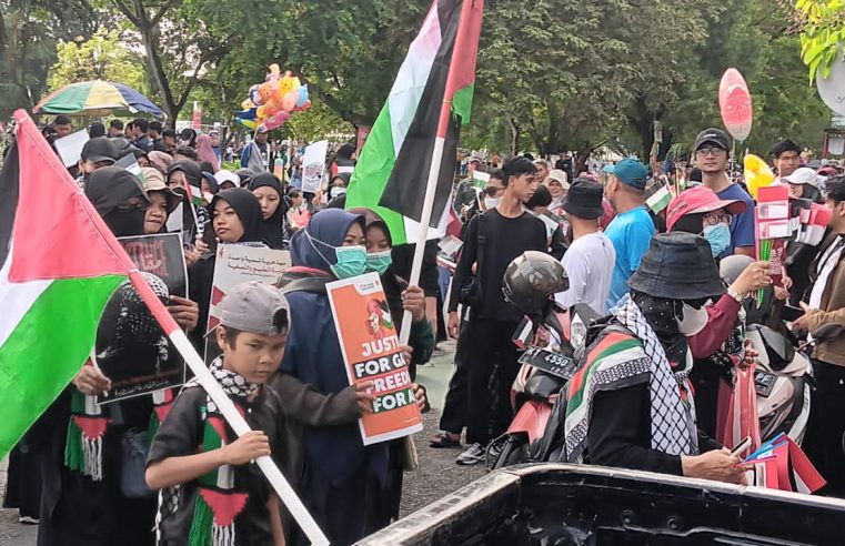 Kembali Digelar Solidaritas untuk Palestina: Aksi Damai di Balikpapan