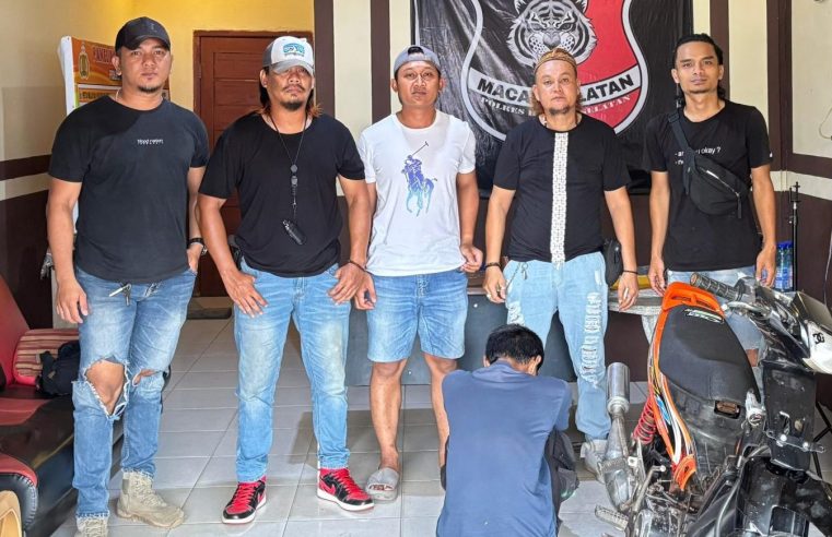 Polres Bangka Selatan Ungkap Kasus Curanmor, Berkat Bantuan Warga Desa Guntung