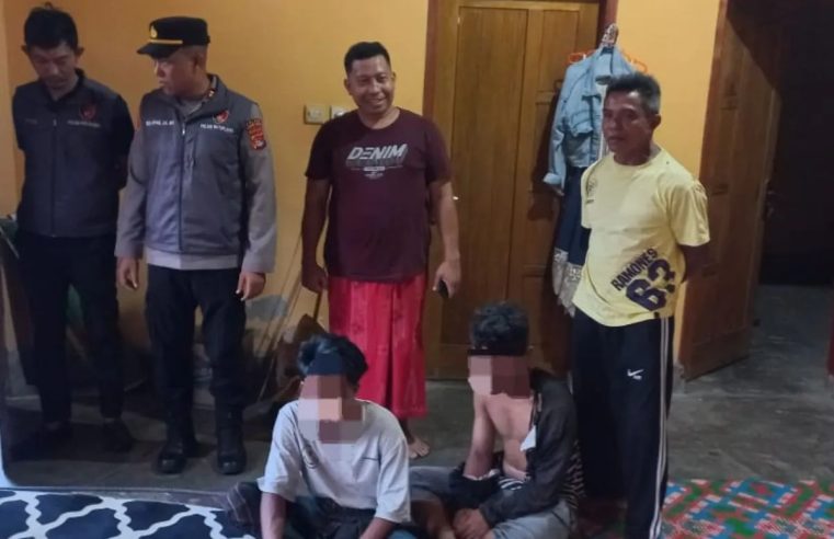 Polres Lombok Tengah Berhasil Amankan Dua Pemuda yang Nyaris Dihakimi Warga